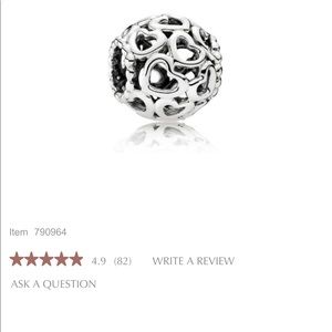 🔴SOLD🔴Open your heart pandora charm